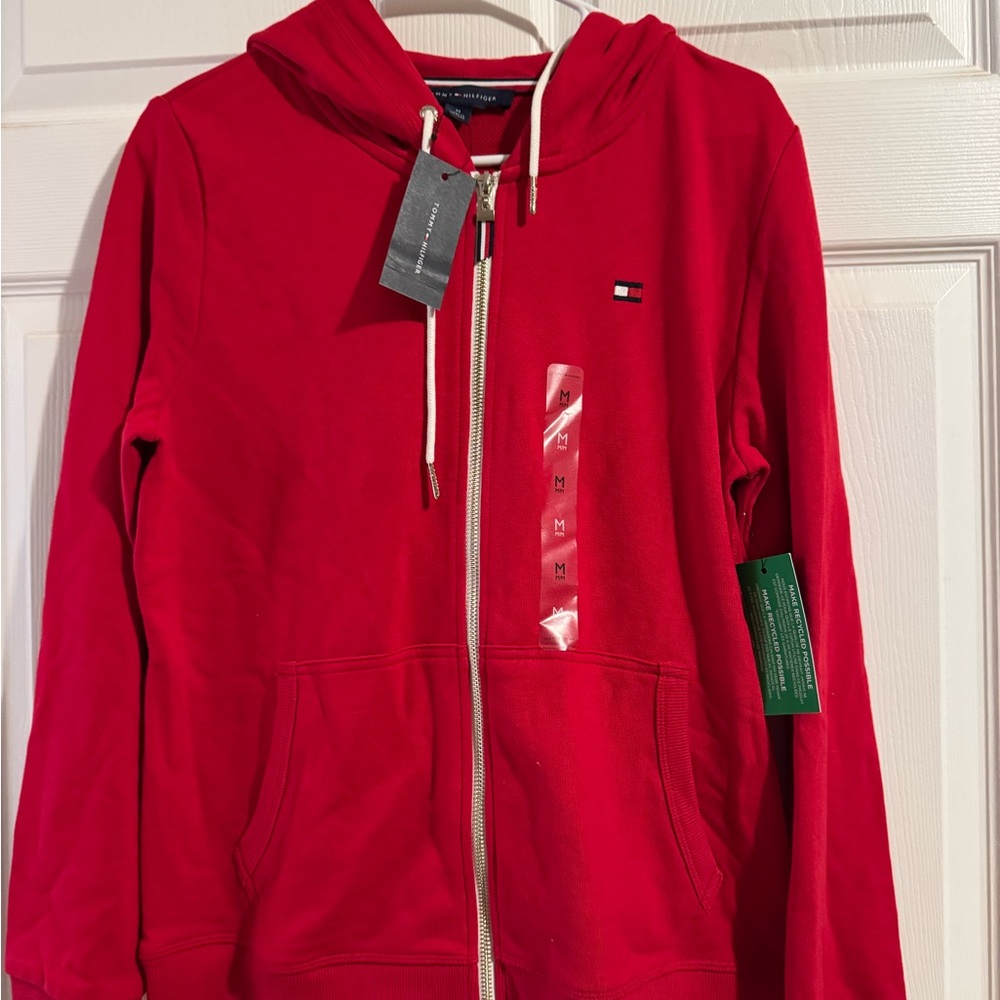 Tommy Hilfiger Vibrant Red Hoodie